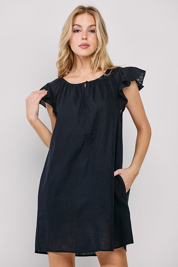 Maddie Linen Dress