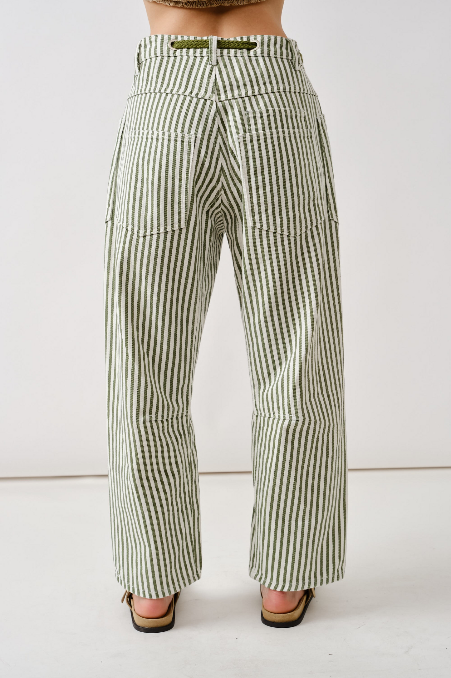 Odette Barrel Denim Pants