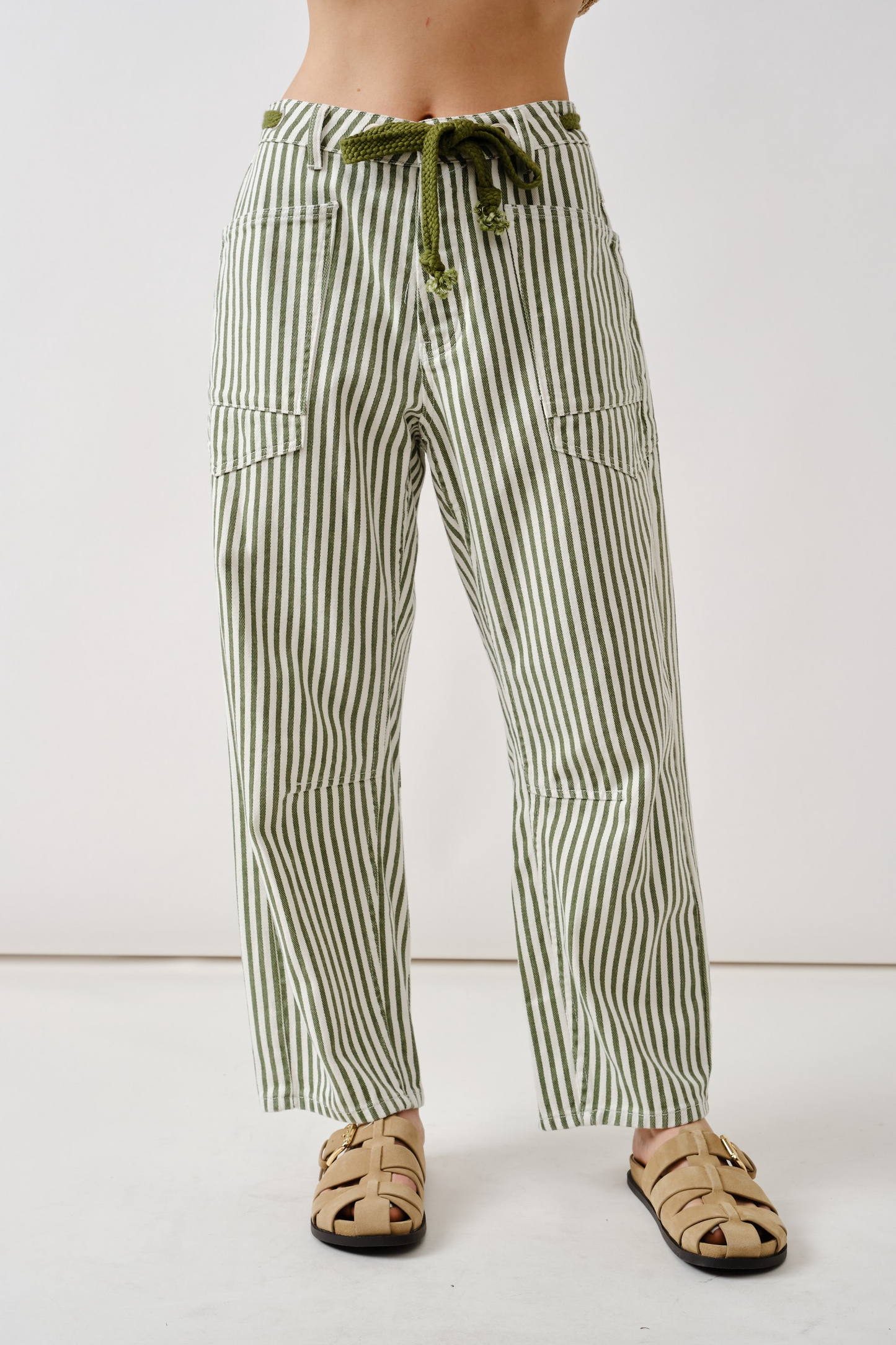 Odette Barrel Denim Pants