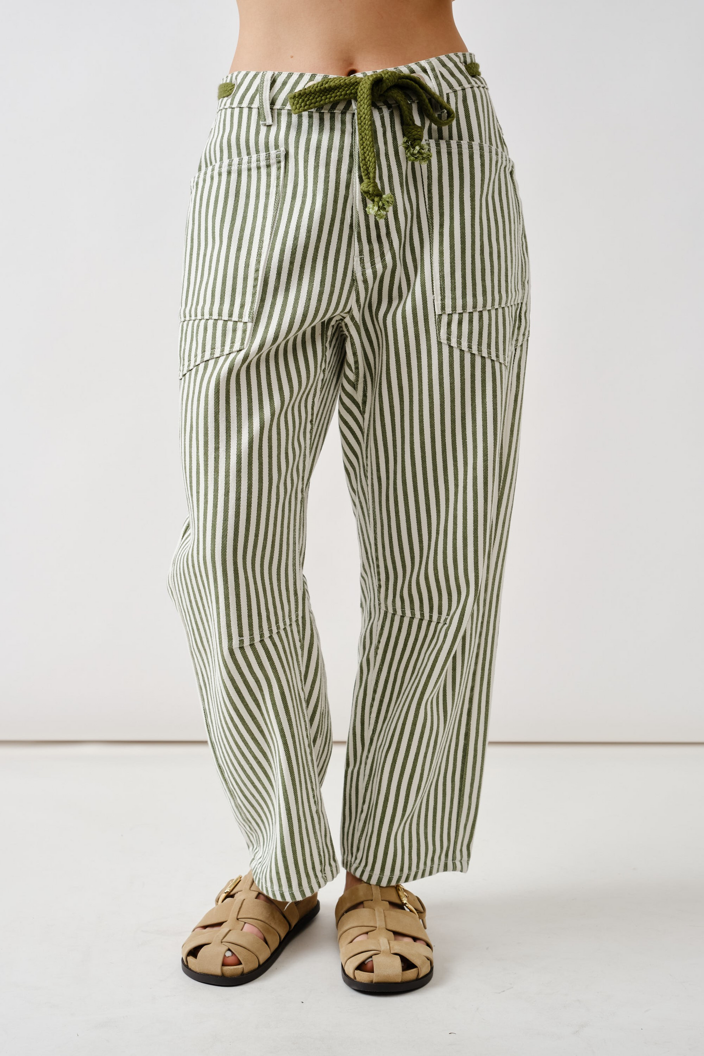 Odette Barrel Denim Pants