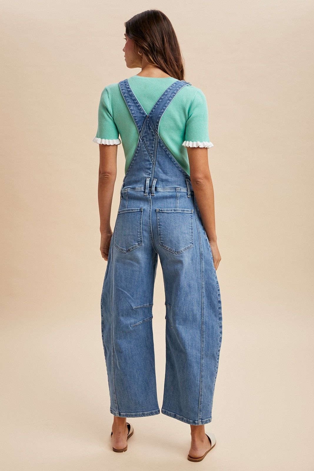 The Sutton Barrel Leg Jumpsuit
