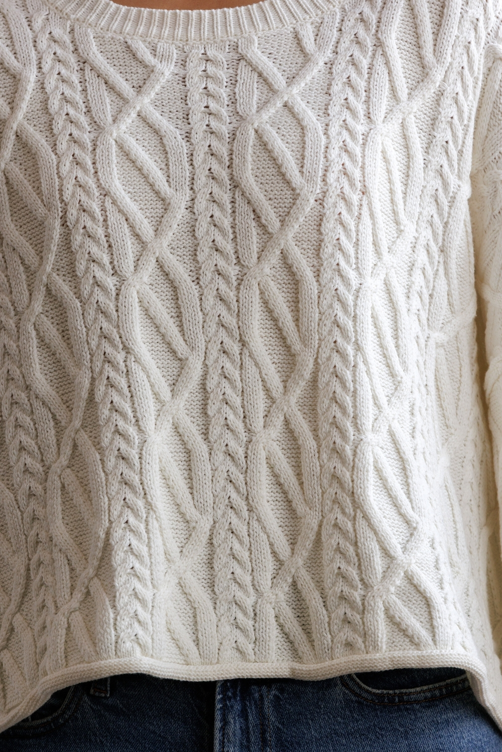 Carlie Knit Cropped Sweater