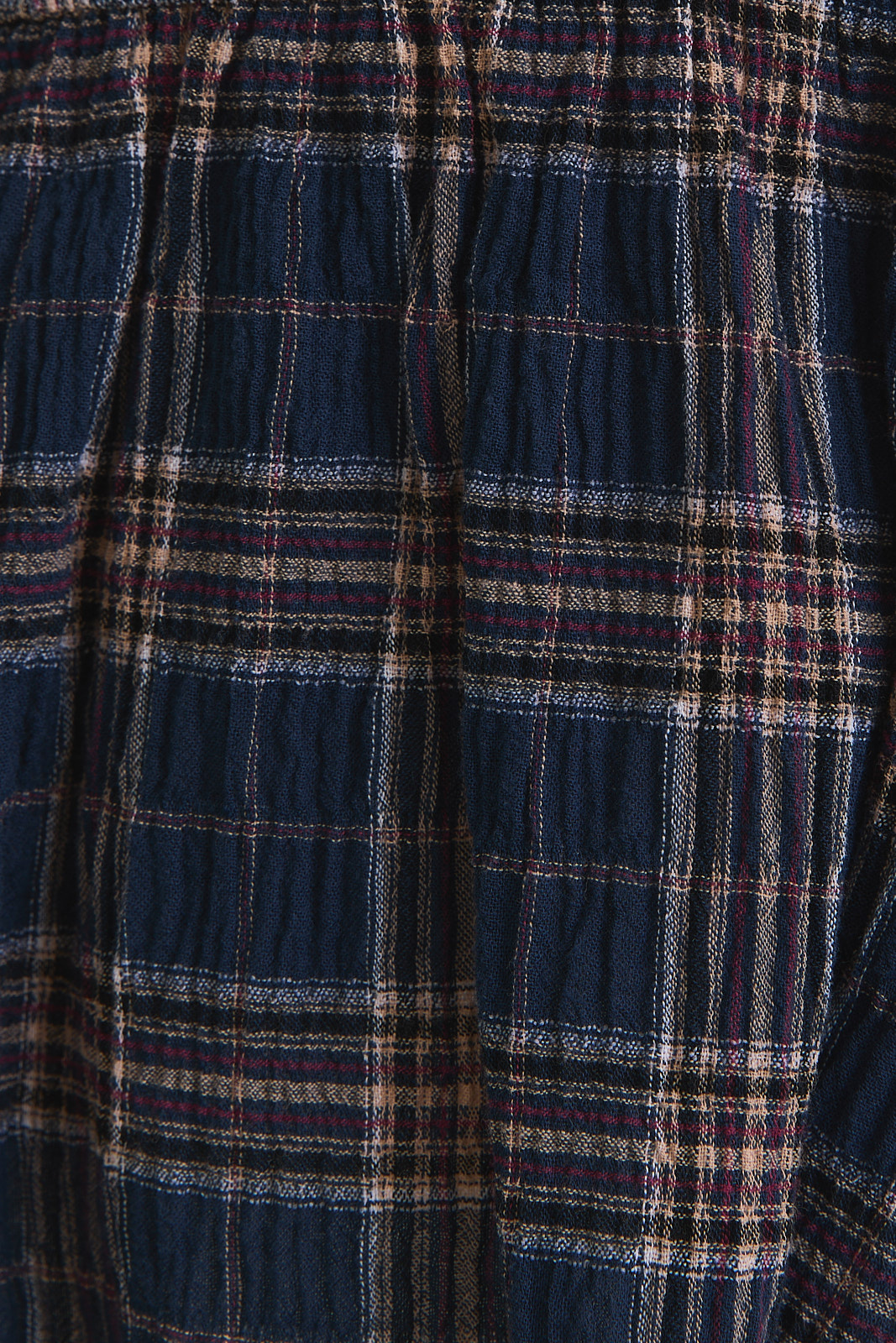 Vivienne Plaid Ruffle Top