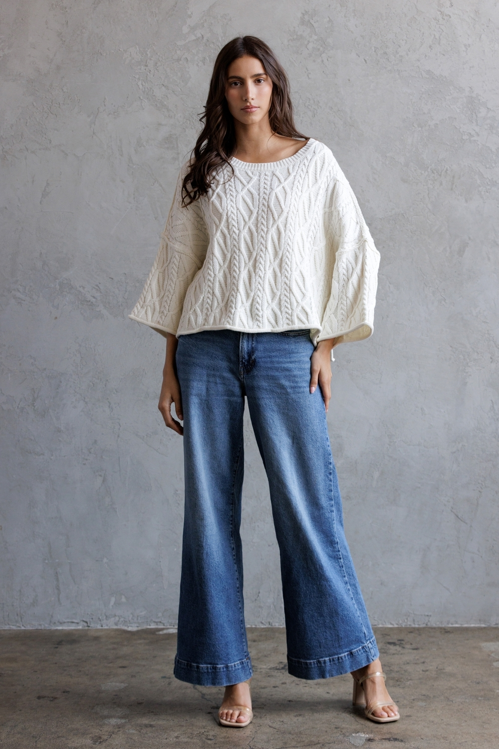 Carlie Knit Cropped Sweater