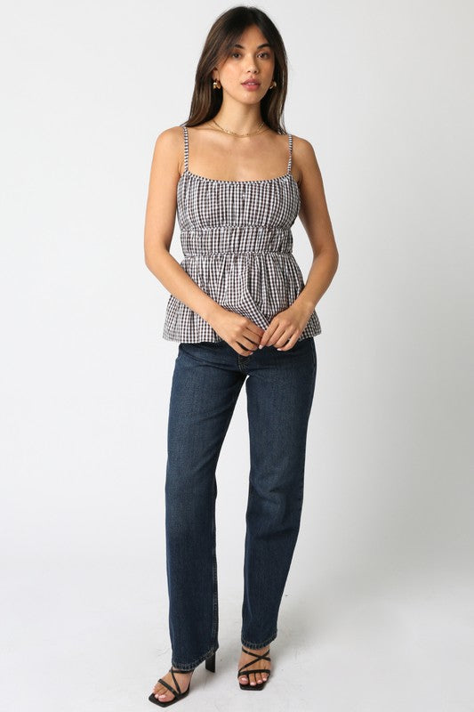 Chelsea Checkered Top