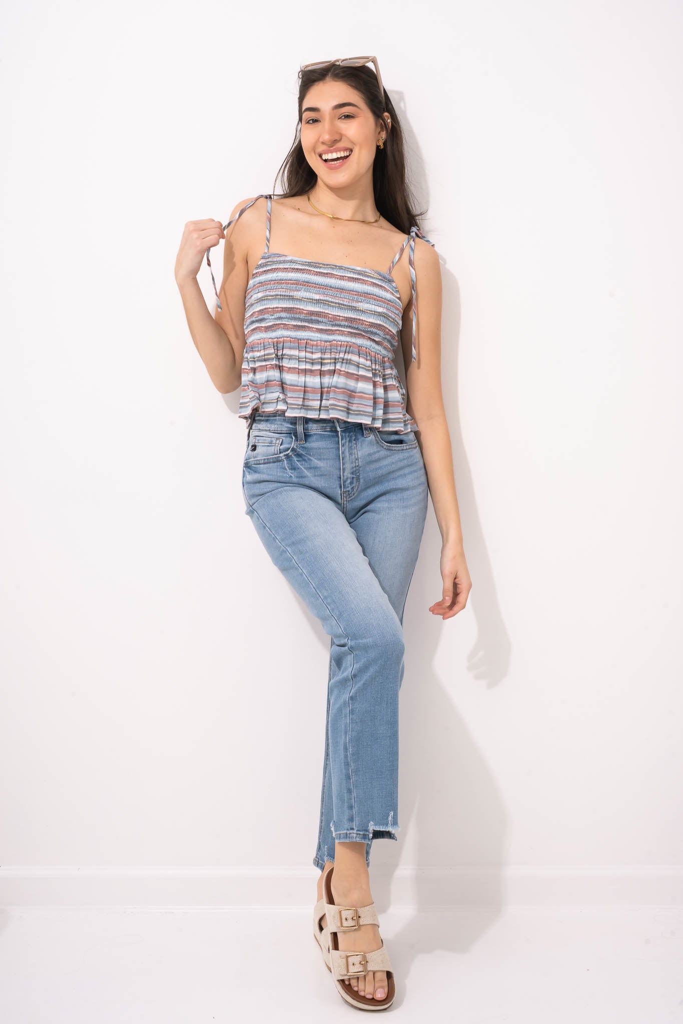 Sea Days Cropped Top