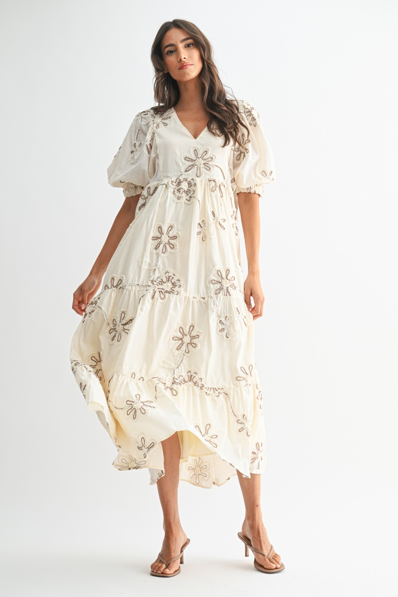 Evangeline Floral Maxi Dress