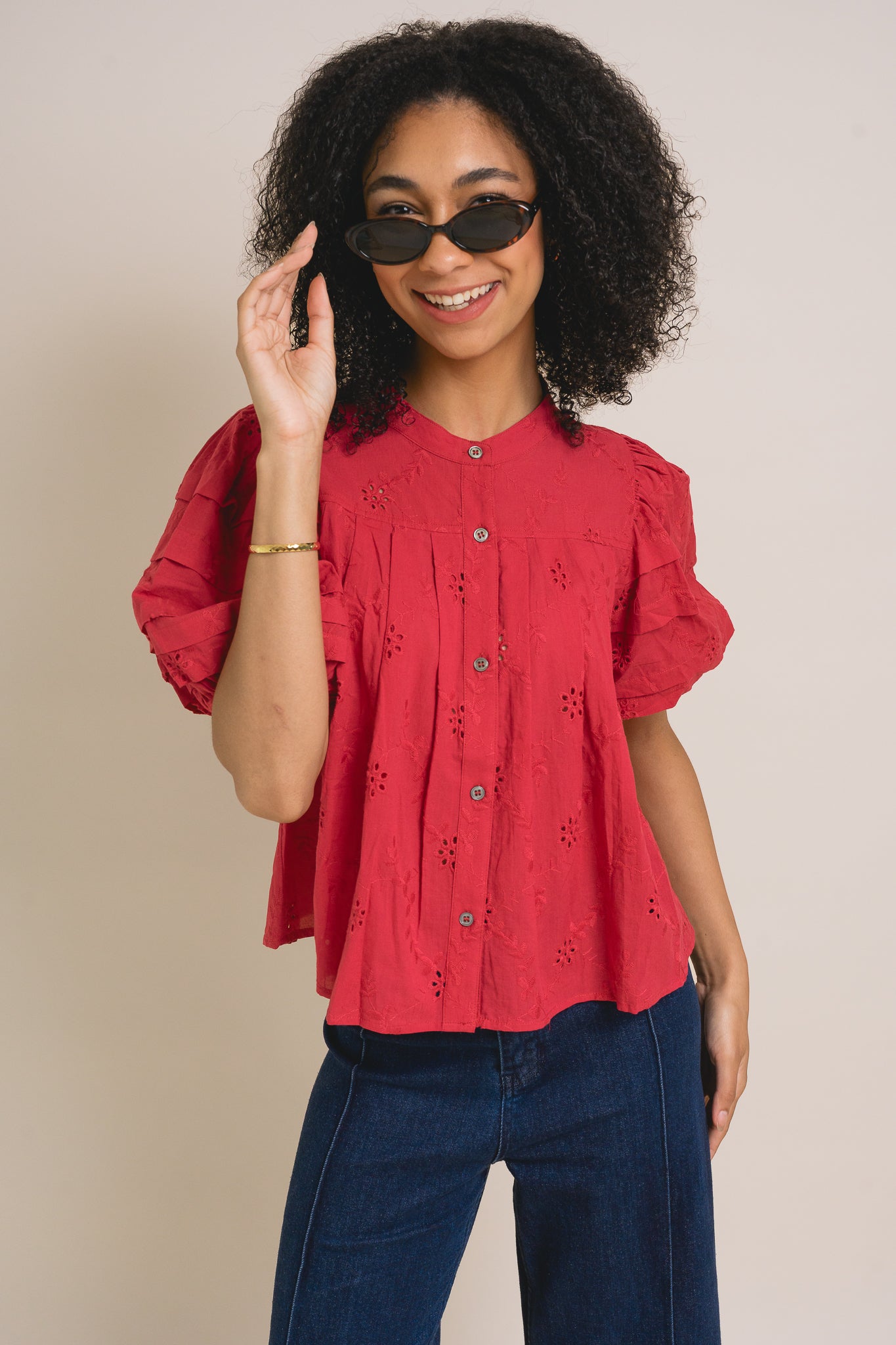 Tilly Eyelet Shirt