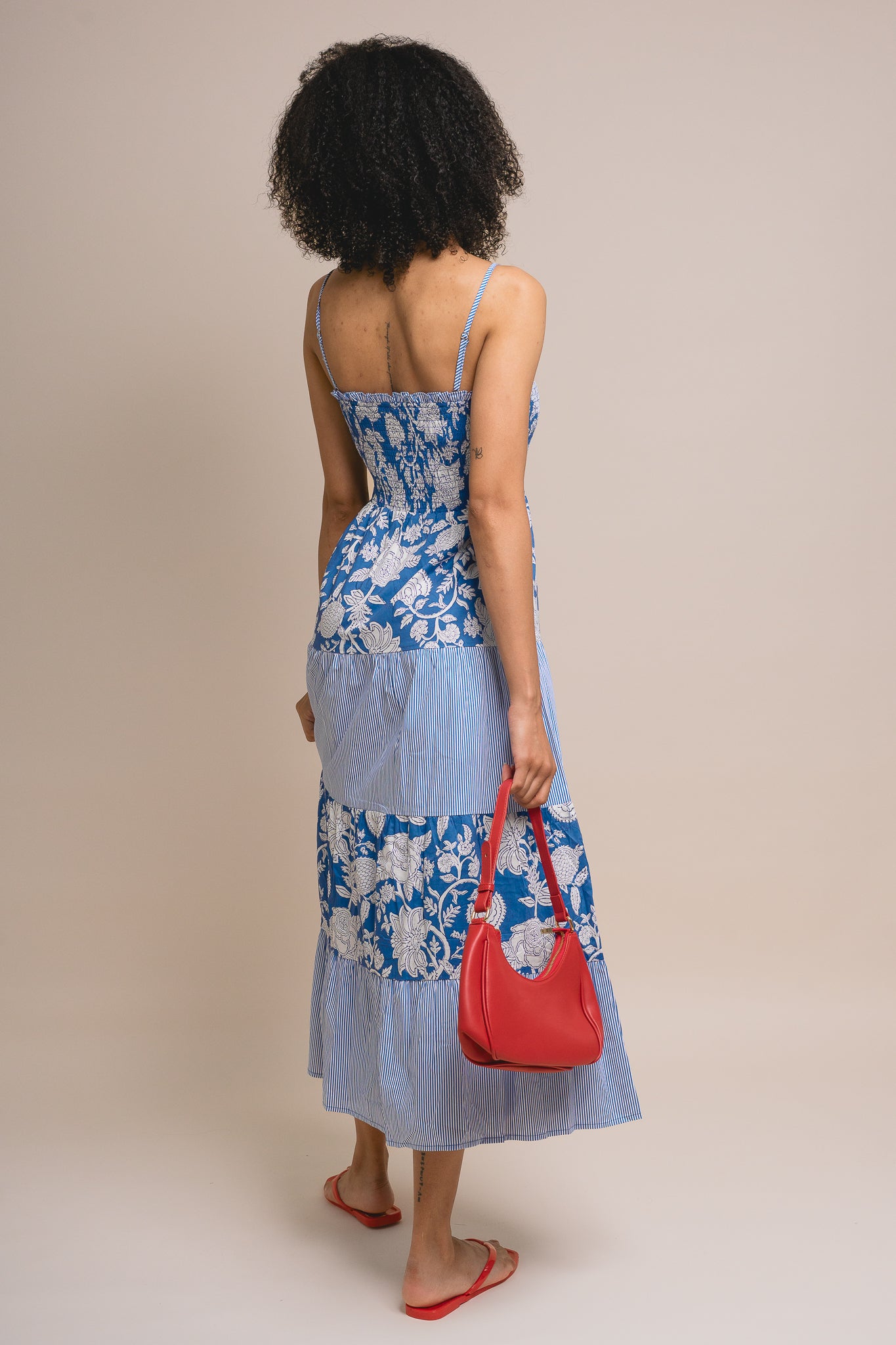 Floral Printed Midi Dress
