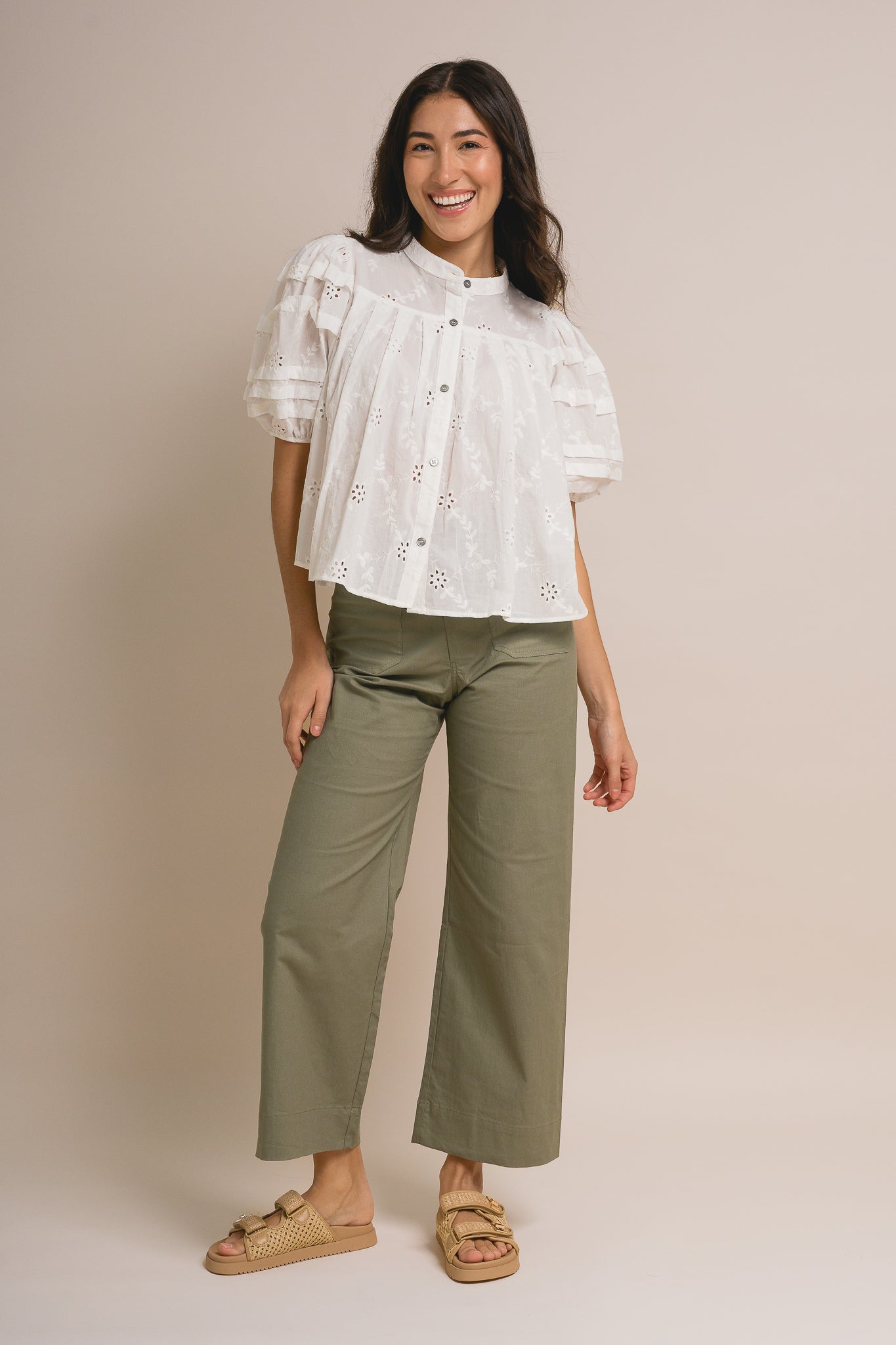 Tilly Eyelet Shirt