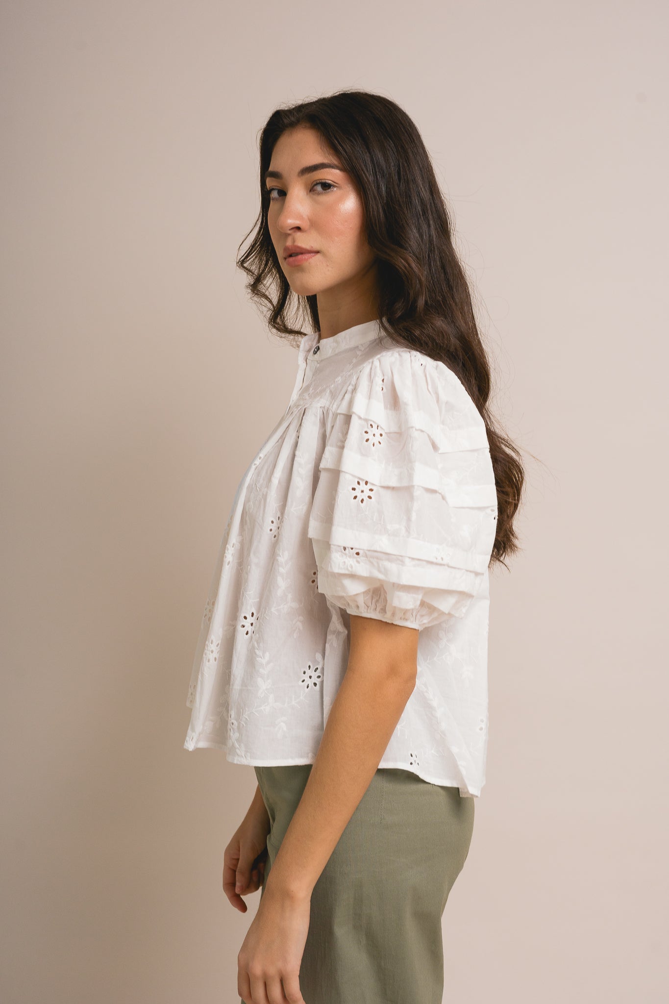 Tilly Eyelet Shirt