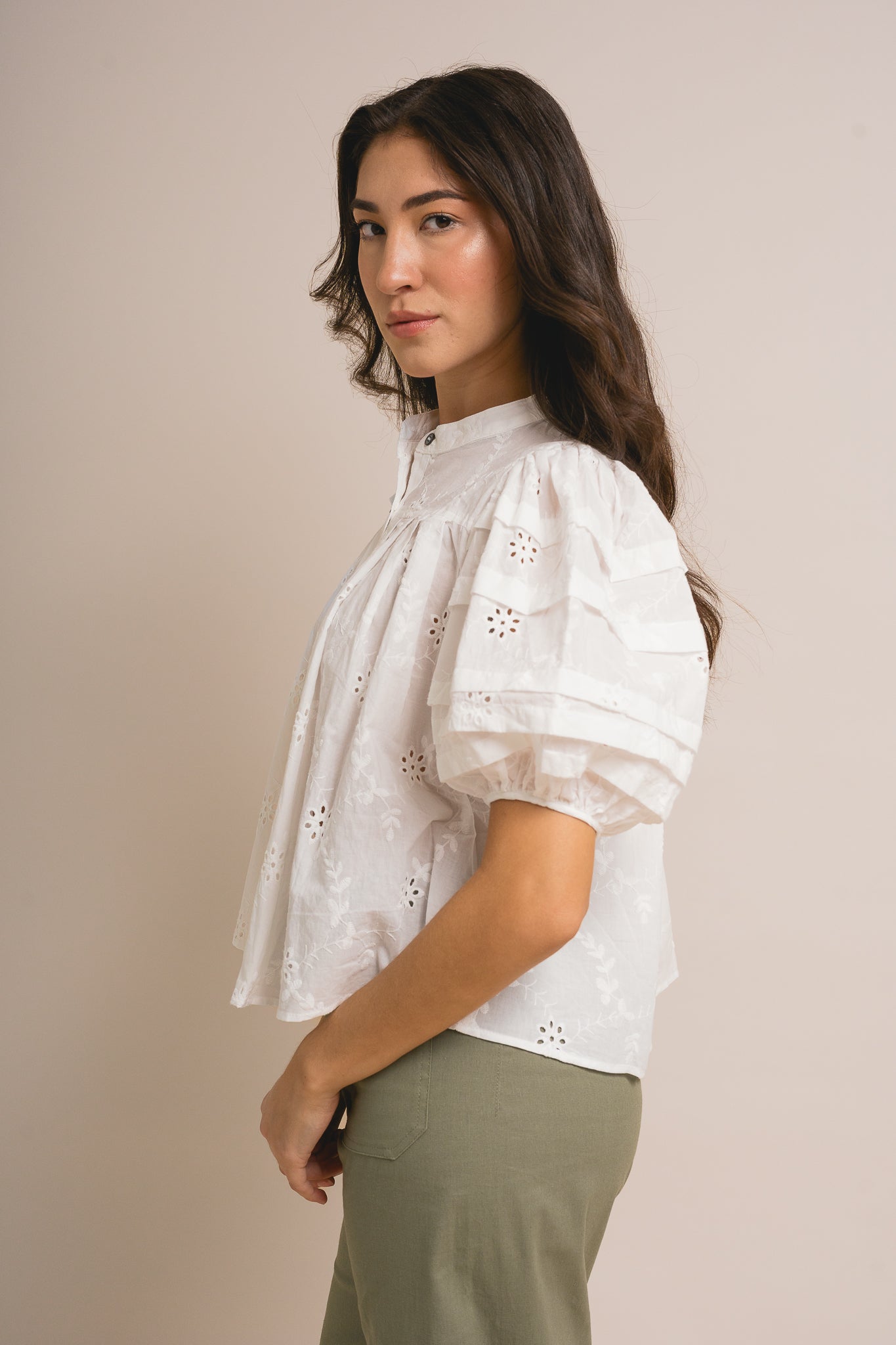 Tilly Eyelet Shirt