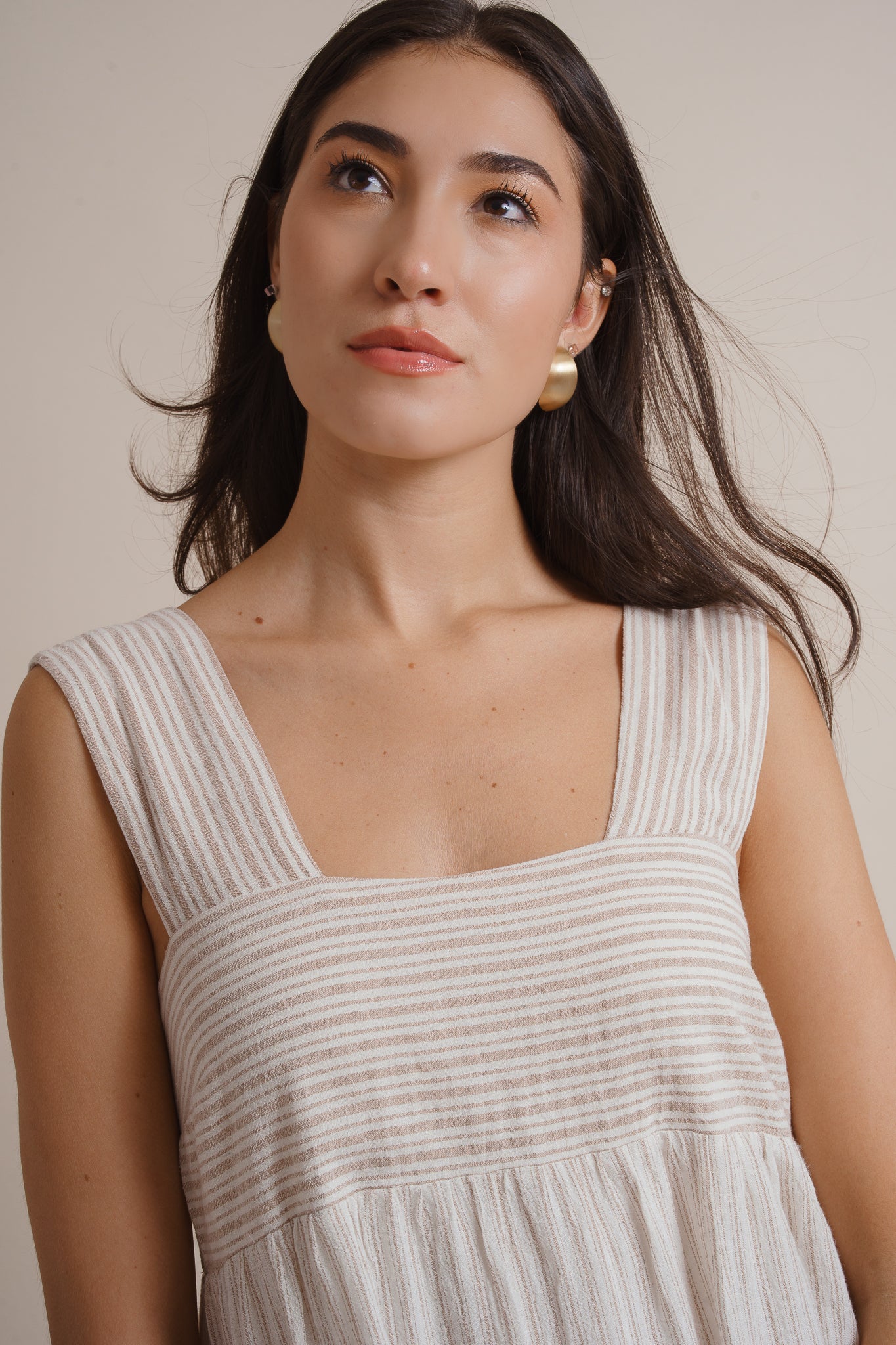 Kaylee Stripe Midi Dress