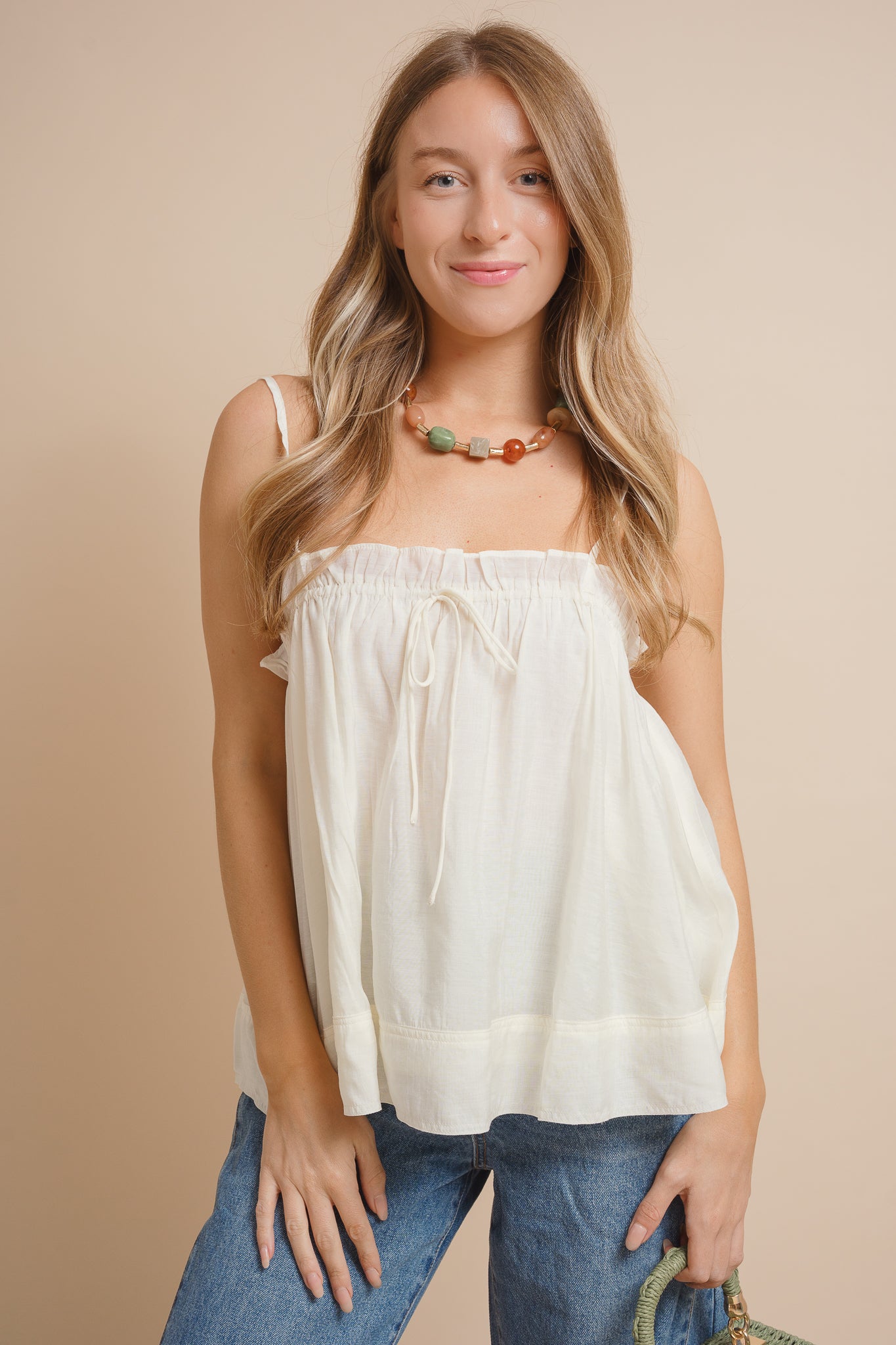 Poppie Spaghetti Strap Top