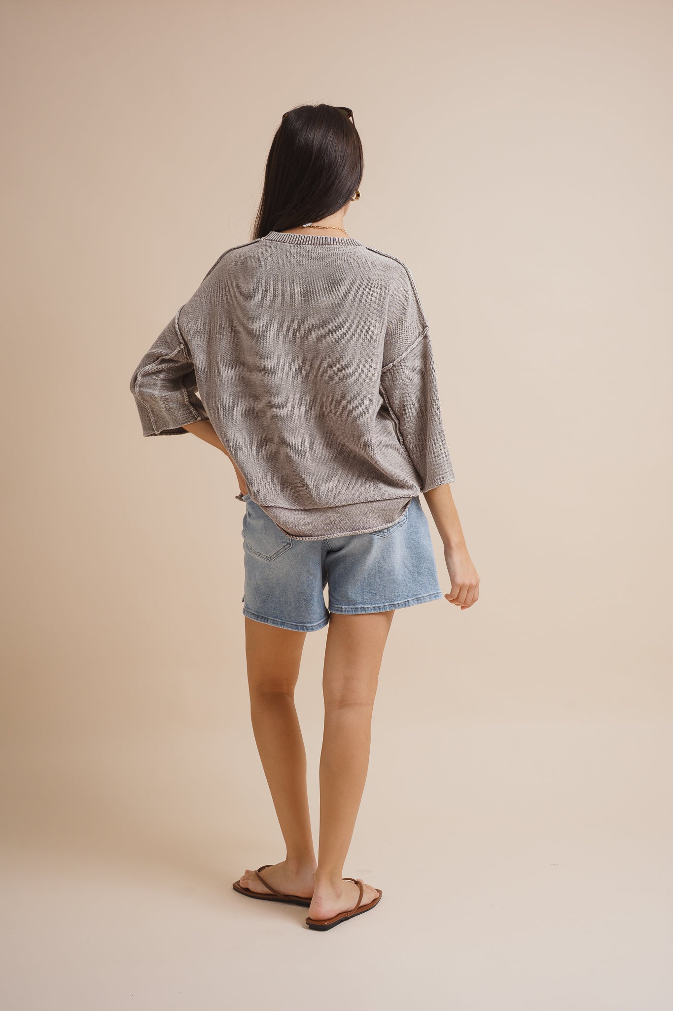 Blythe Oversized Sweater Top