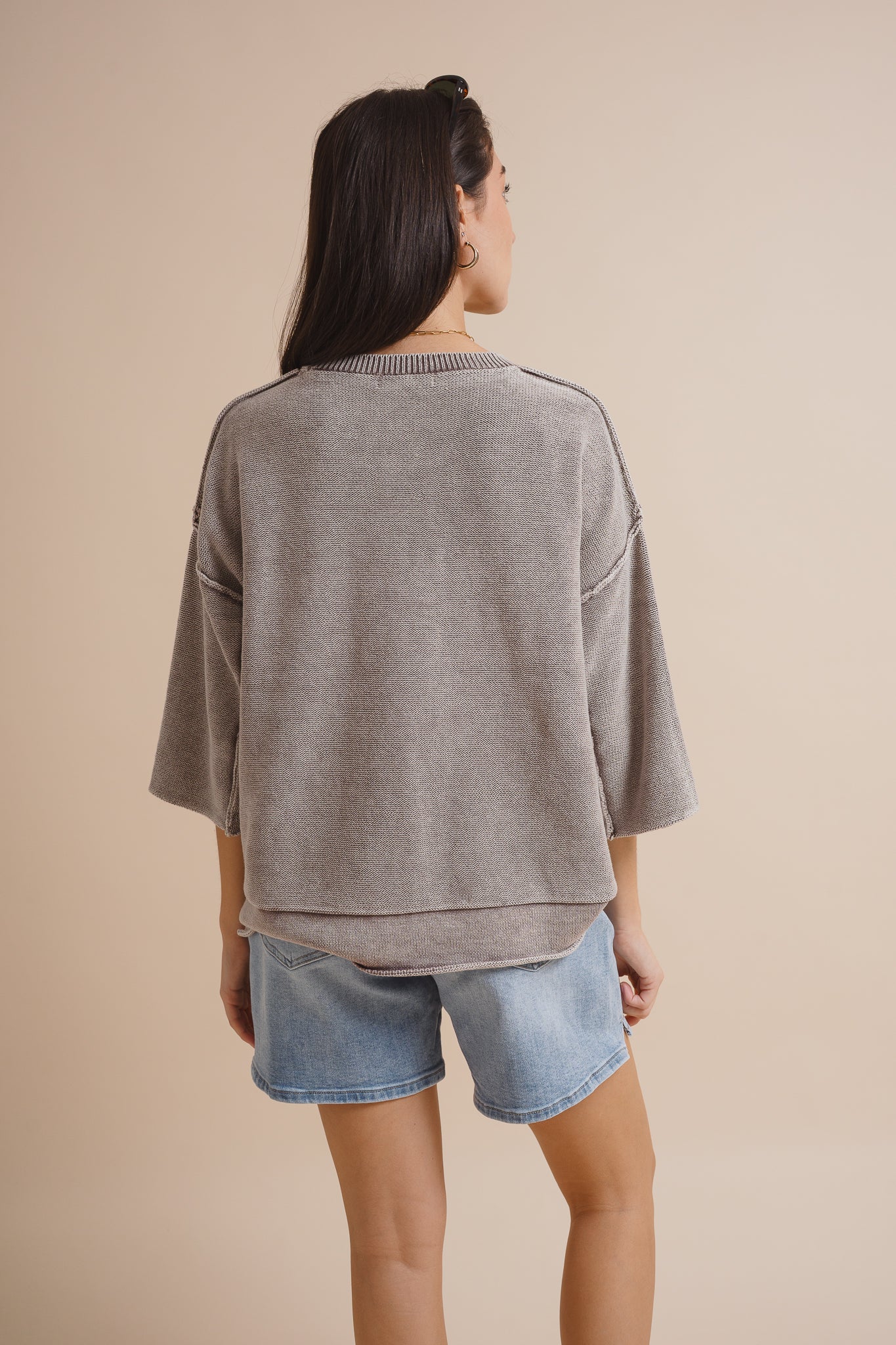 Blythe Oversized Sweater Top