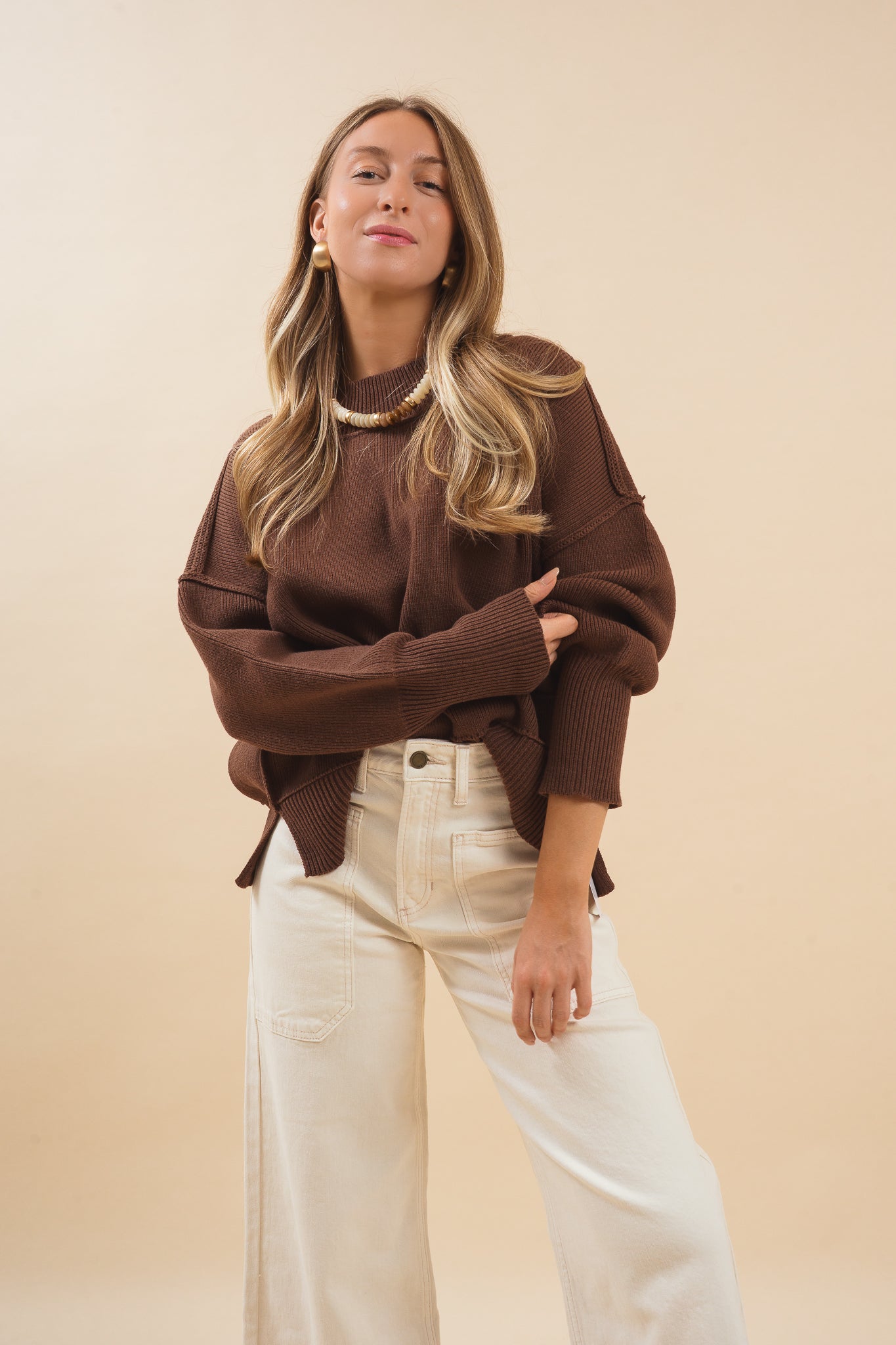 Shiloh Drop Shoulder Sweater