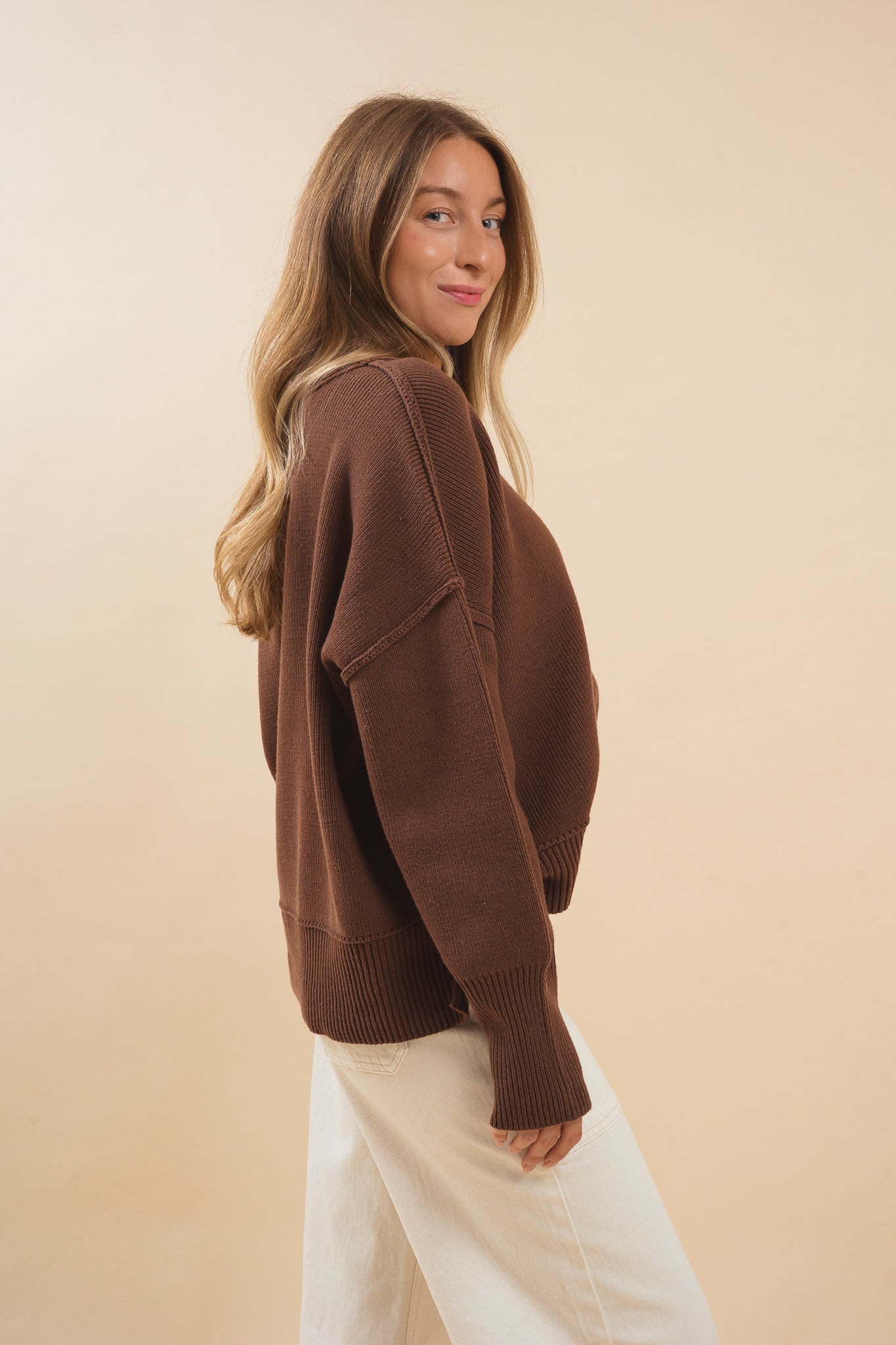 Shiloh Drop Shoulder Sweater
