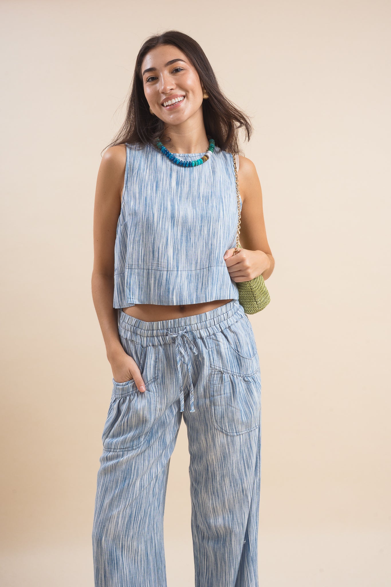 Clara Linen Tank