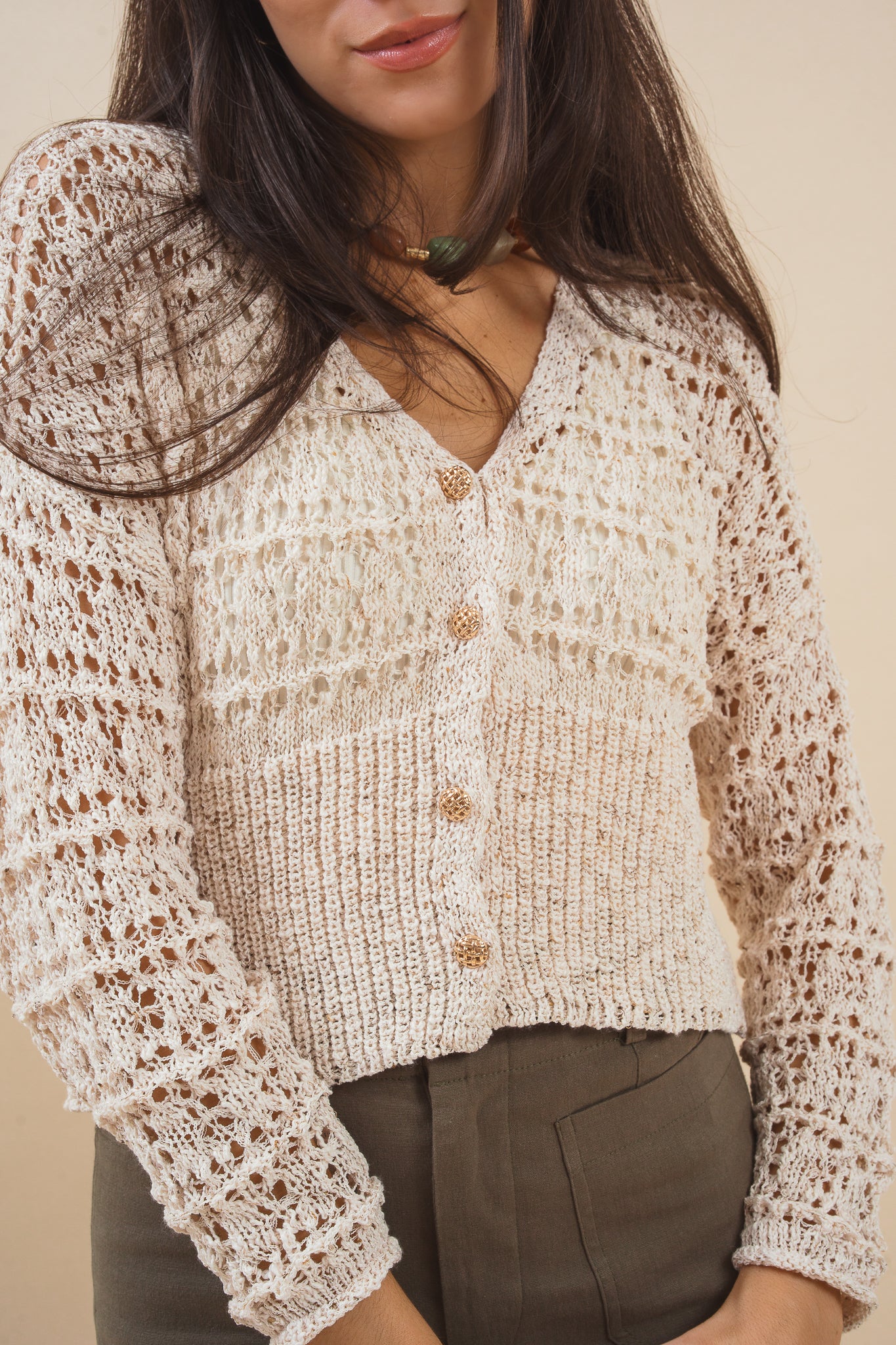 Cecilia Crochet Cardigan