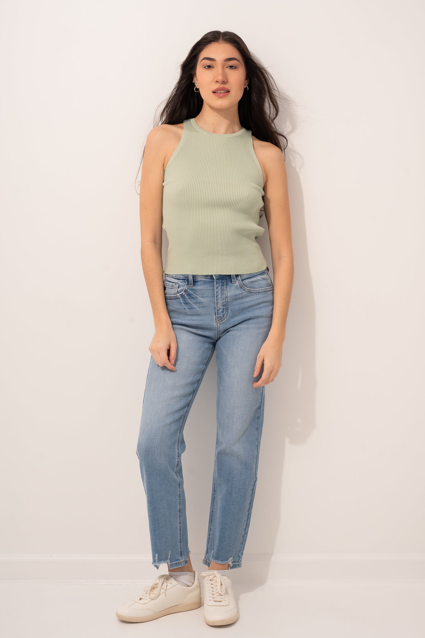 Frankie Knit Ribbed Tank