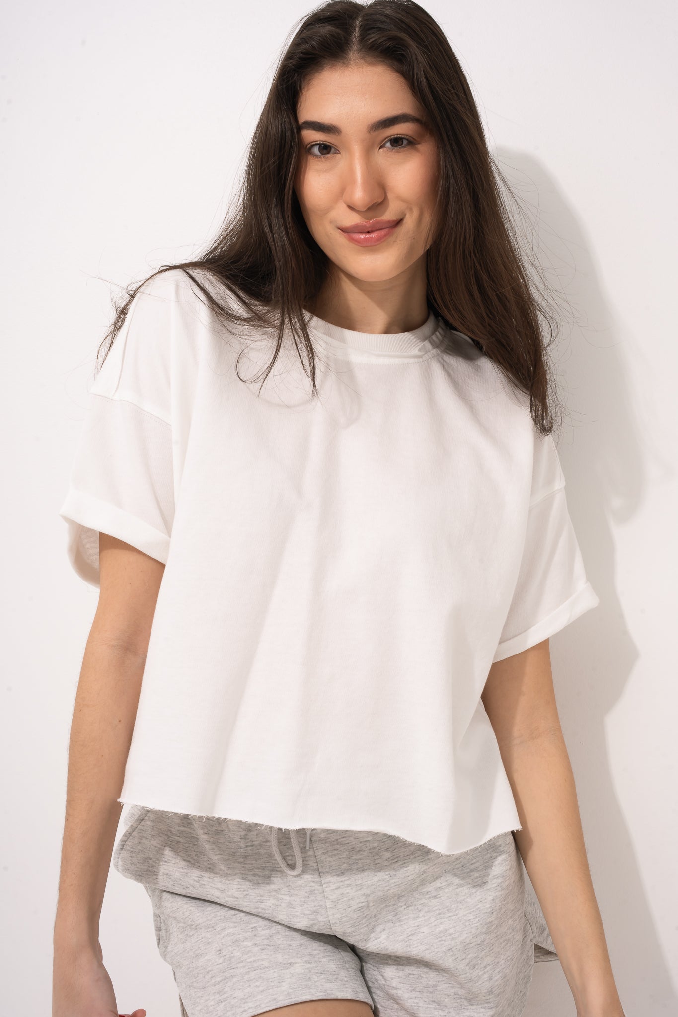 French Terry Box Tee