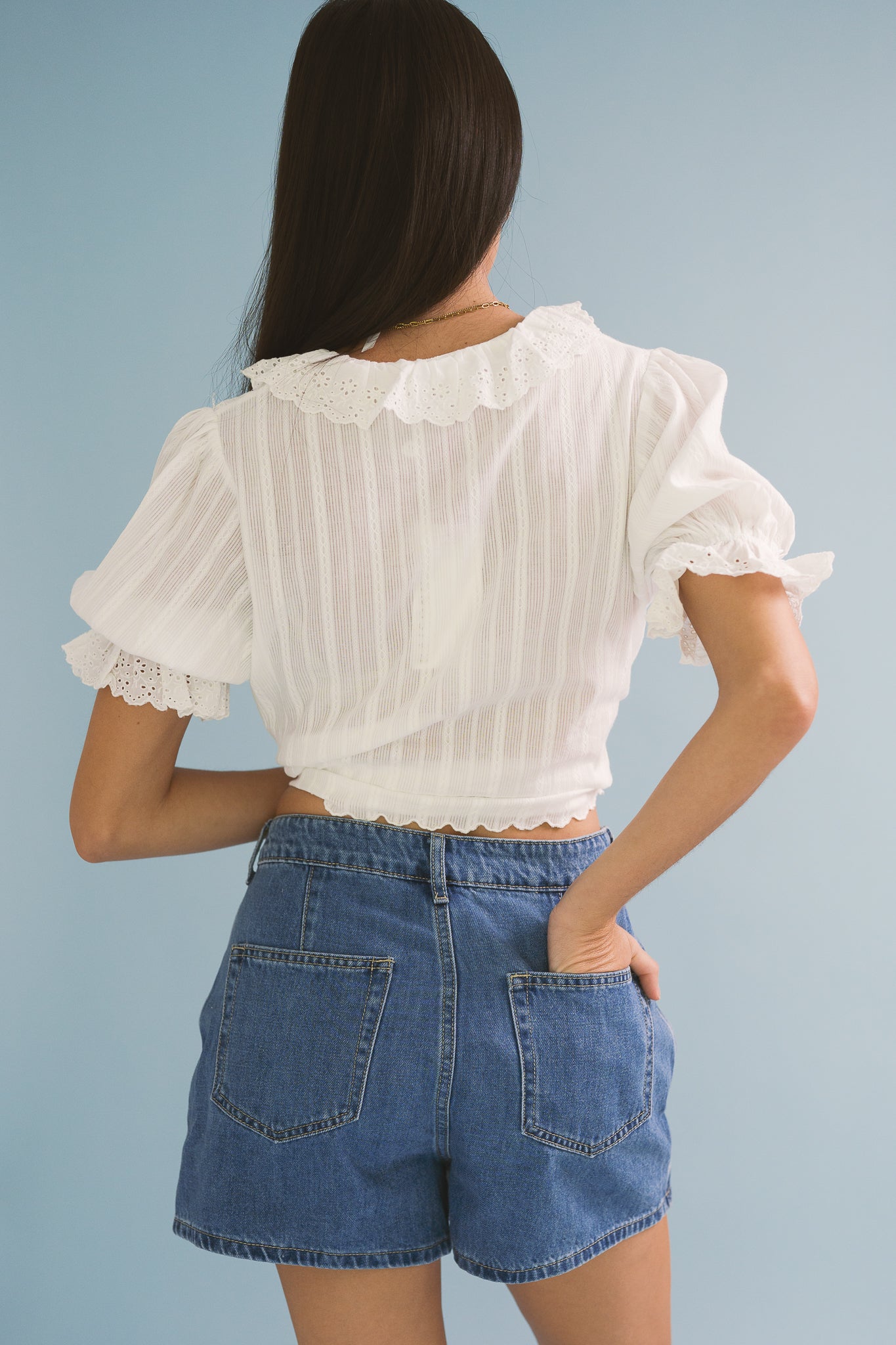 Rylie Denim Skort