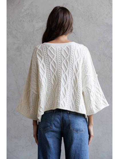 Carlie Knit Cropped Sweater