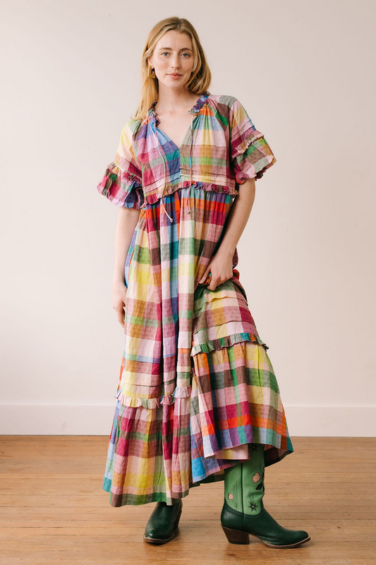 Harbor Plaid Charlotte Dress