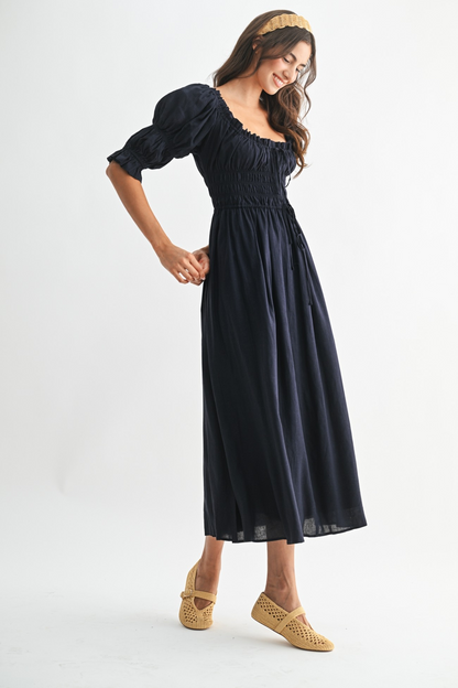 Cami Smocked Midi Dress