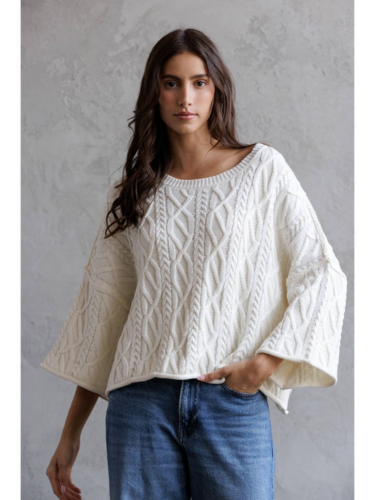 Carlie Knit Cropped Sweater