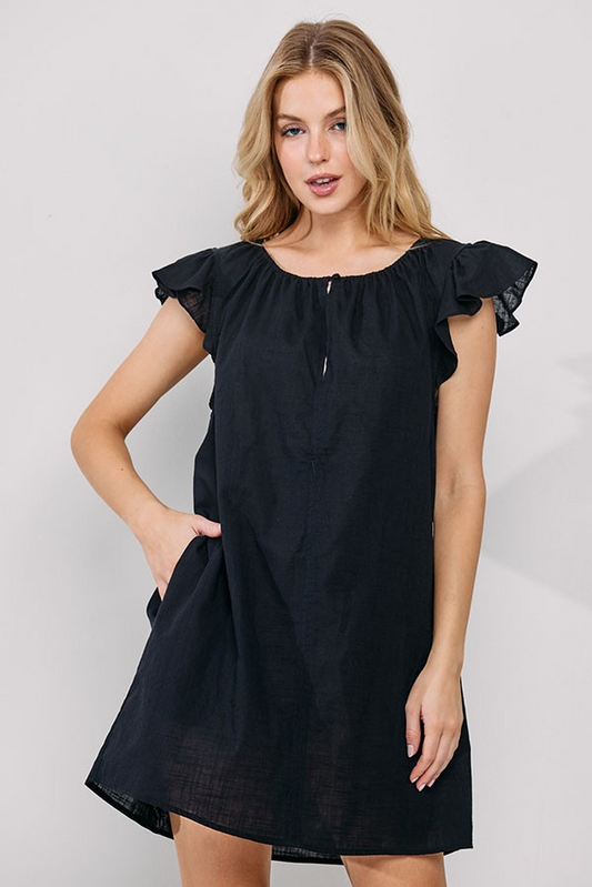 Maddie Linen Dress