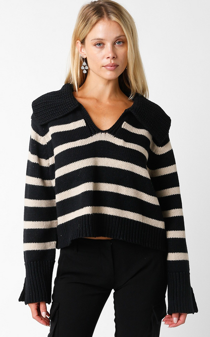 Sylvie Striped Sweater