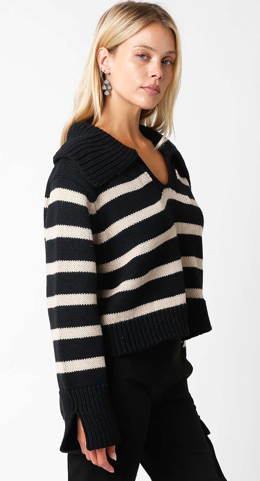 Sylvie Striped Sweater