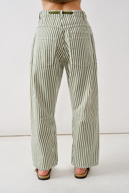 Odette Barrel Denim Pants