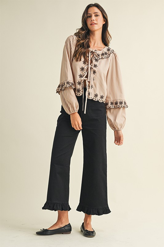 Alma Embroidered Blouse