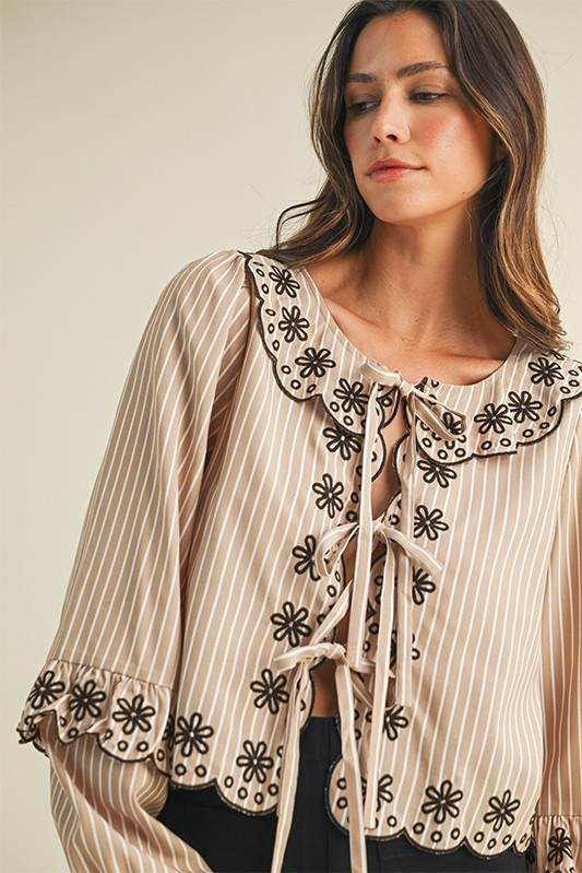 Alma Embroidered Blouse