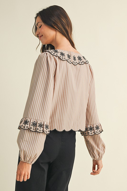 Alma Embroidered Blouse
