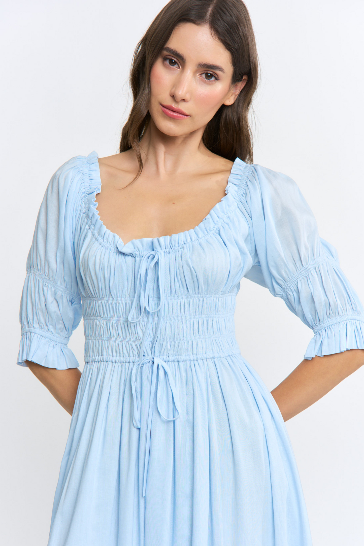 Cami Smocked Midi Dress