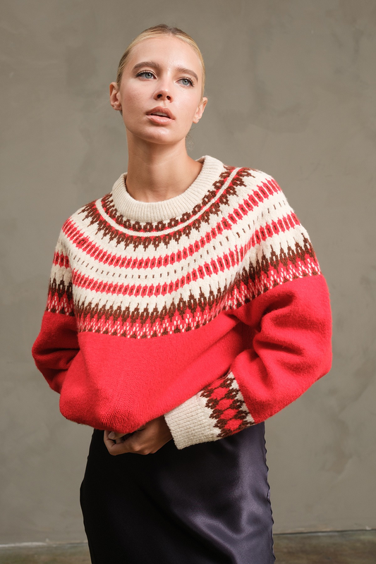 Fireside Fair Isle Sweater