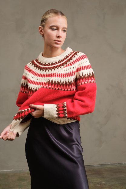 Fireside Fair Isle Sweater