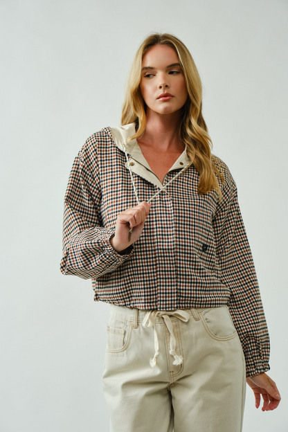 Mae Plaid Jacket