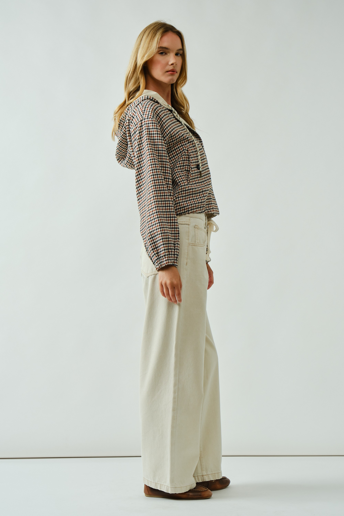 Mae Plaid Jacket