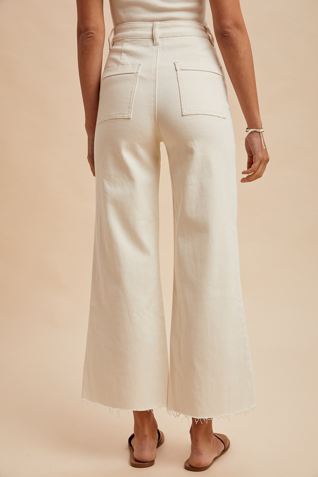 The Daisy Eyelet Denim Pant