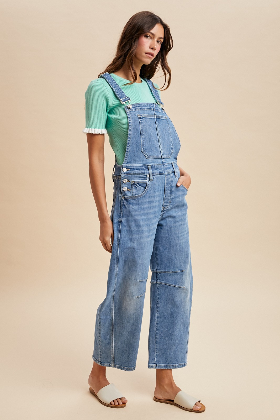 The Sutton Barrel Leg Jumpsuit