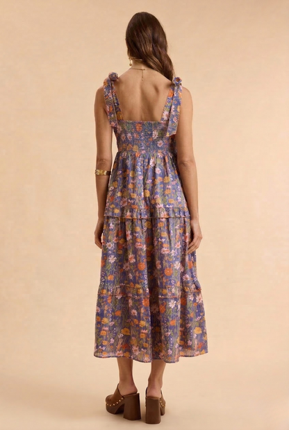 Wildflower Tie-Shoulder Dress