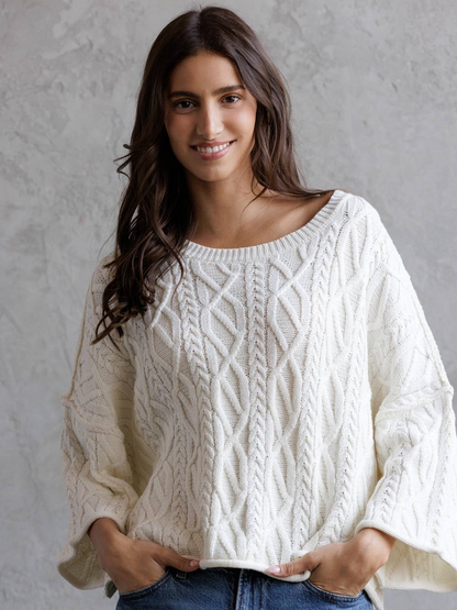 Carlie Knit Cropped Sweater