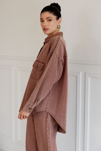 Astrid Oversize Denim Shacket