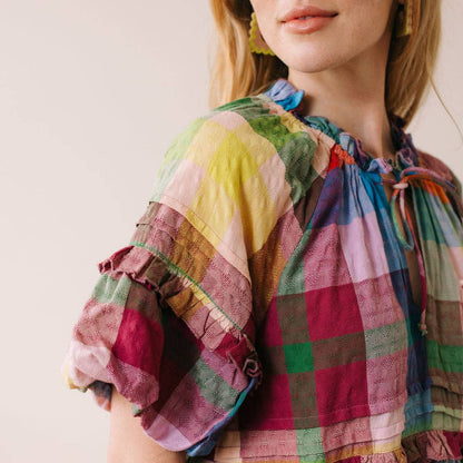 Harbor Plaid Charlotte Dress