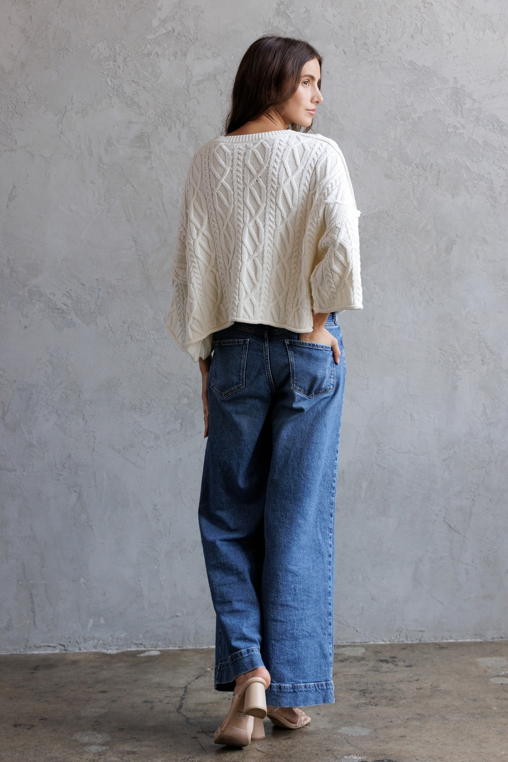 Carlie Knit Cropped Sweater